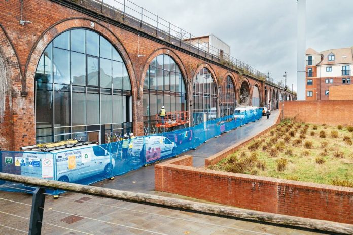 Refurbished Arches are nearing completion